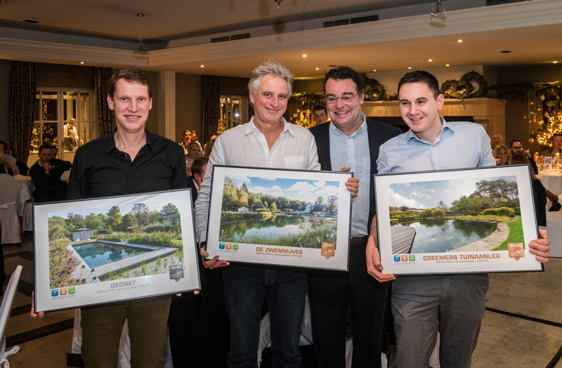 Goud op het Zwembad-, Wellness- & Zwemvijvergala — categorie +€60.000